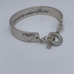 Premier designs “inner strength” cuff  7” toggle